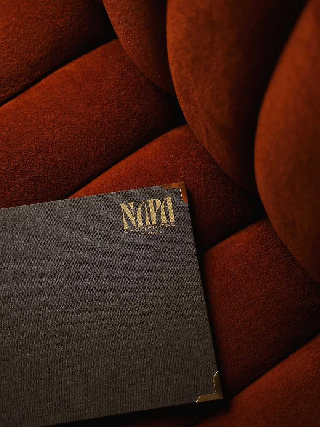 The Napa Chapter One menu