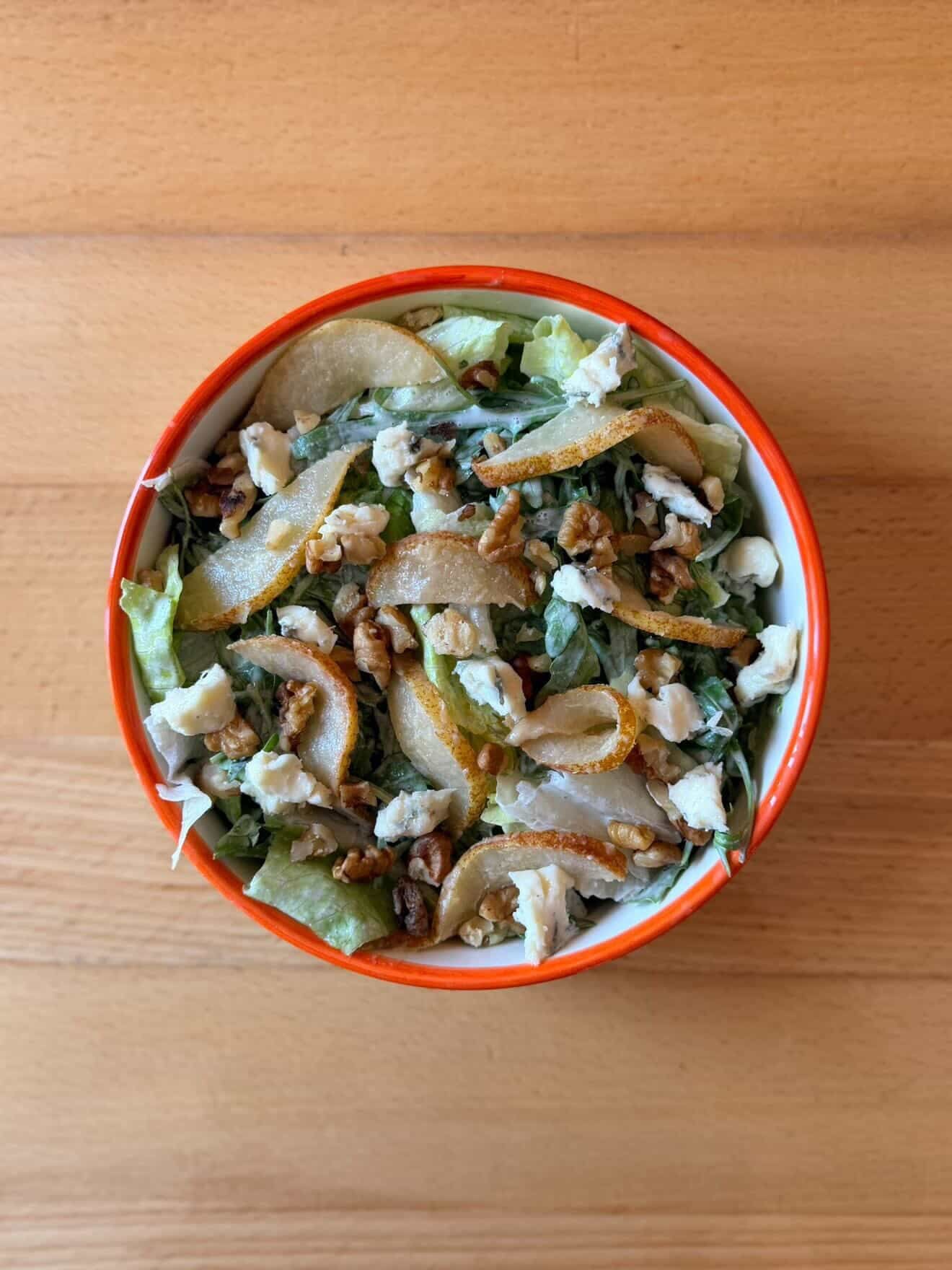 A fresh green dish at Pizzaclub