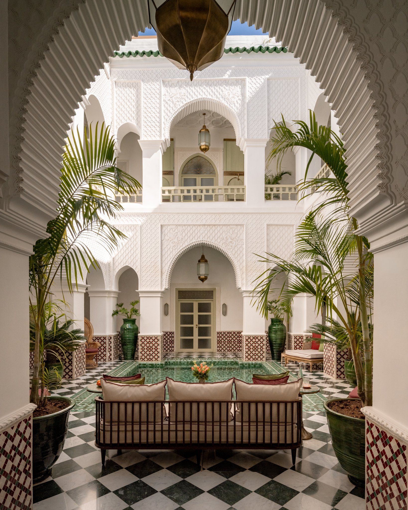 The Medersa patio