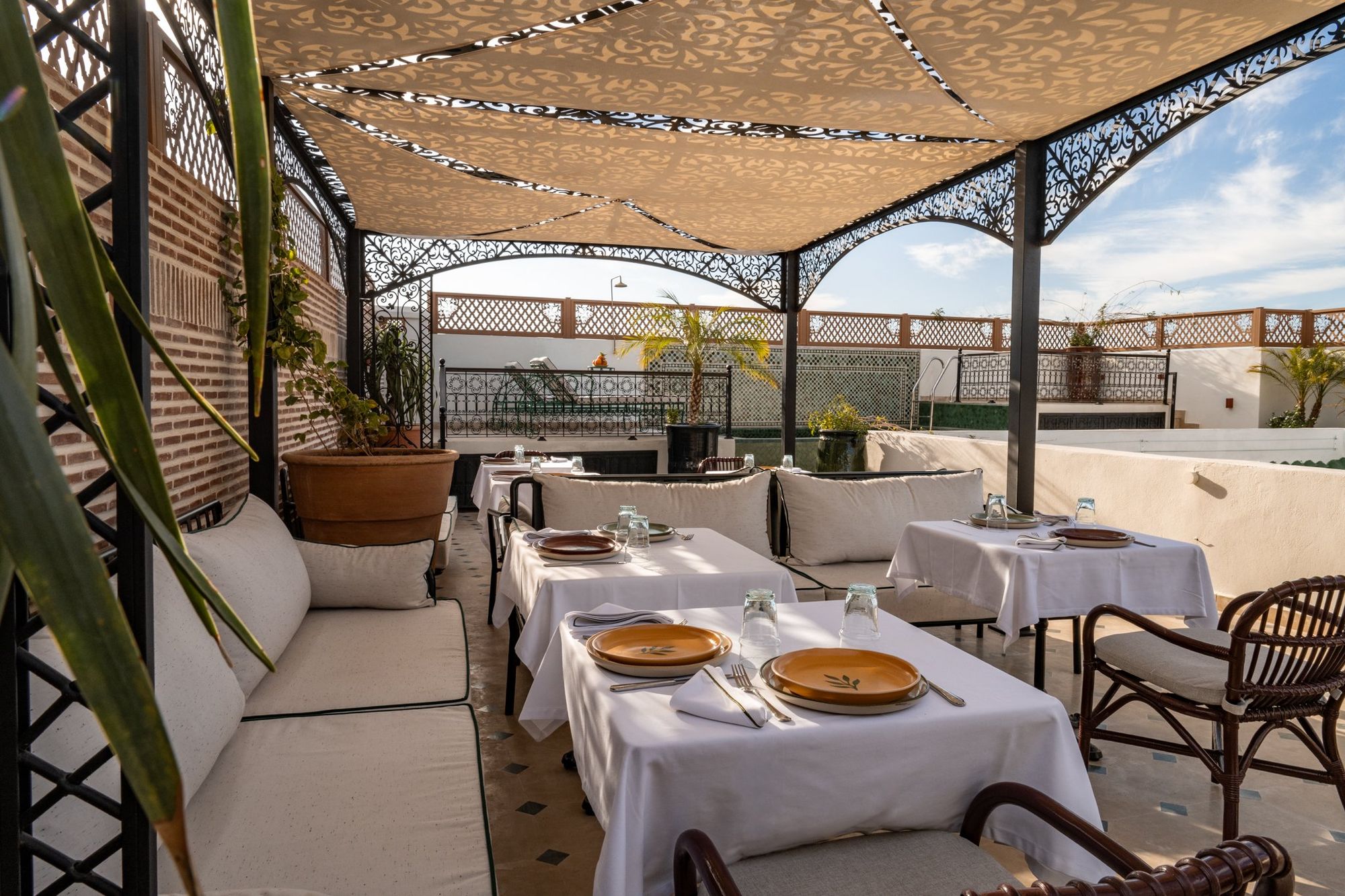 The Douheria patio