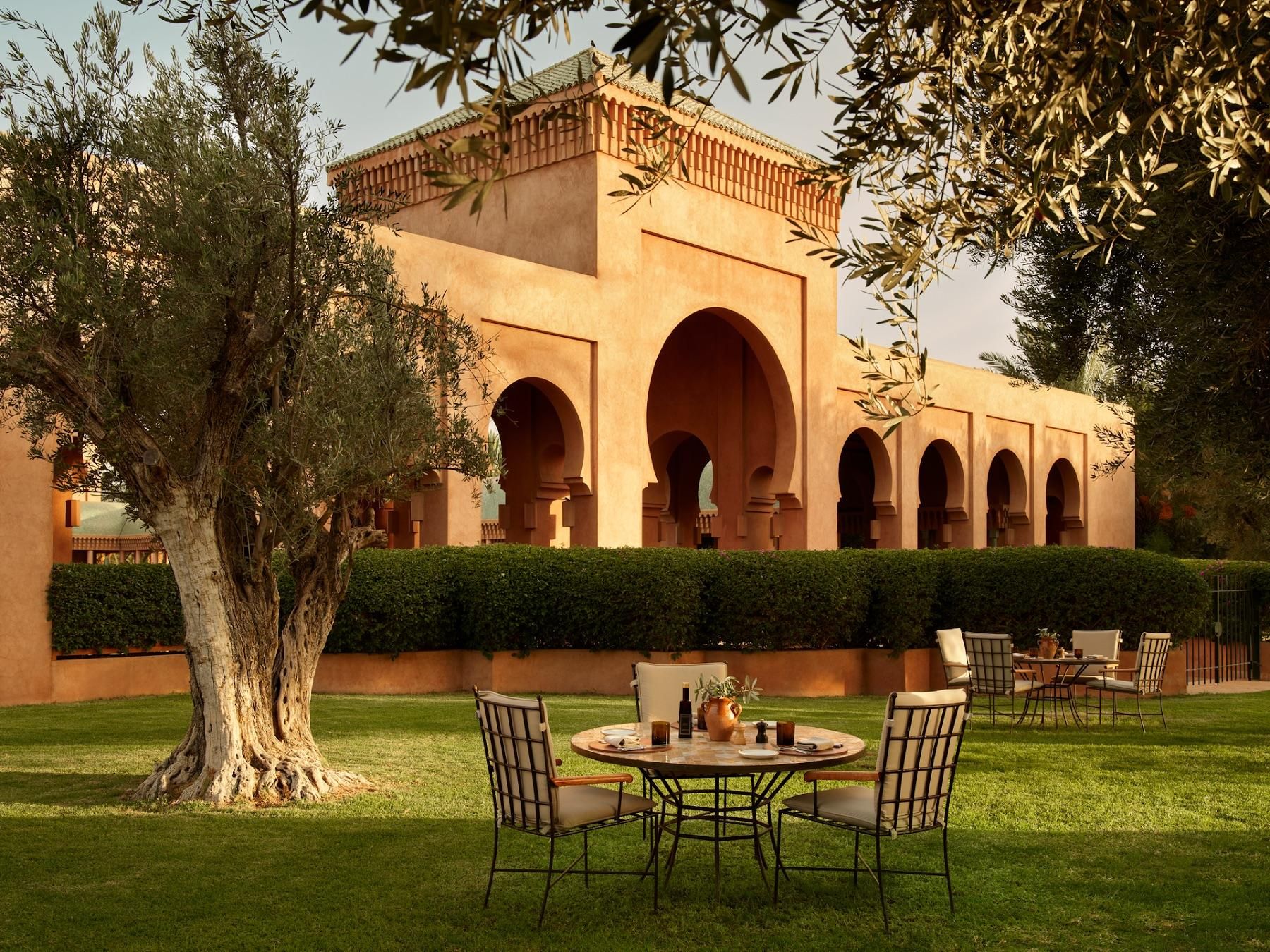 Pool Terrace & Olive Grove at Amanjena 2