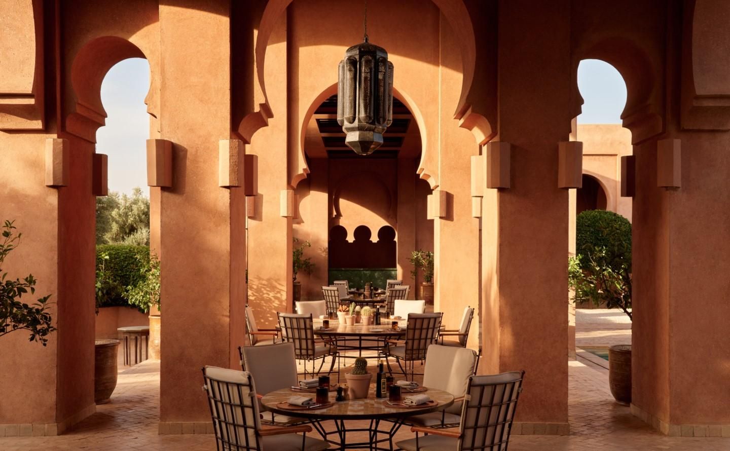 Pool Terrace & Olive Grove at Amanjena 6